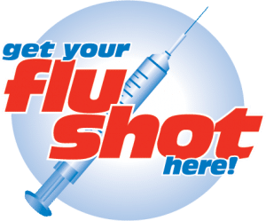 Get your Flu Shot Here image