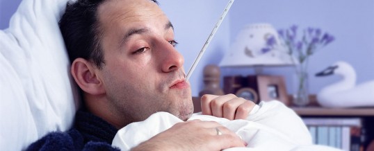 Man Feeling Unwell After Vaccination